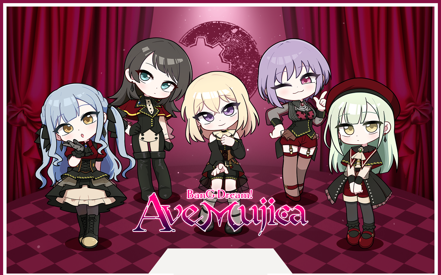 애니플러스 콜라보 카페: BanG Dream! Ave Mujica